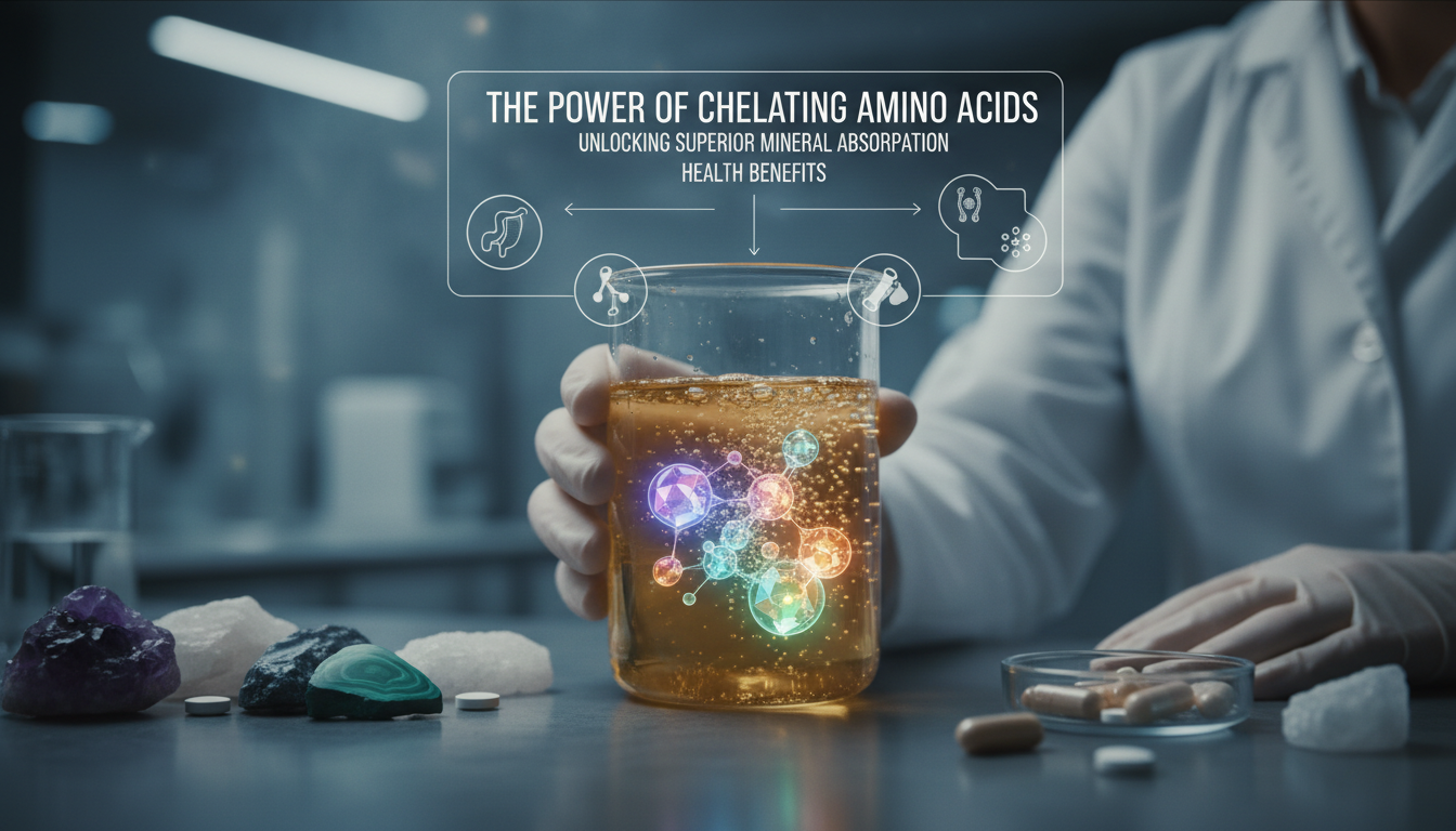 The Power of Chelating Amino Acids: Unlocking Superior Mineral Absorption and Health Benefits